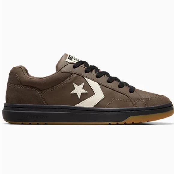 Converse CONS Fastbreak Pro OX Sneakers Brown Leather 12M - Picture 1 of 9